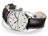  Shop Authentic Mido Multifort Automatic Silver Dial Black Leather Strap Watch For Men - M005.430.16.031.80 - Luxxuri