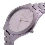  Shop Authentic Michael Kors Slim Runway Quartz Purple Dial Purple Steel Strap Watch For Women - MK4540 - Luxxuri