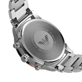  Shop Authentic Emporio Armani Mario Chronograph Beige Dial Silver Steel Strap Watch For Men - AR11352 - Luxxuri