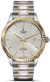  Shop Authentic Tudor Style Automatic Silver Dial Two Tone Steel Strap Watch for Men - M12713-0003 - Luxxuri