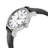  Shop Authentic Mido Baroncelli III Automatic Silver Dial Black Leather Strap Watch For Women - M7600.4.21.4 - Luxxuri