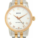  Shop Authentic Mido Baroncelli III Automatic White Dial Two Tone Steel Strap Watch For Women - M7600.9.N6.1 - Luxxuri