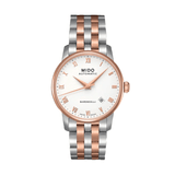  Shop Authentic Mido Baroncelli Automatic White Dial Two Tone Steel Strap Watch For Women - M8600.9.N6.1 - Luxxuri