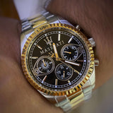  Shop Authentic Maserati Competizione Chronograph Black Dial Two Tone Steel Strap Watch For Men - R8853100016 - Luxxuri