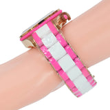  Shop Authentic Marc Jacobs Rock Chronograph White Dial Two Tone Silicone Strap Watch for Women - MBM2593 - Luxxuri