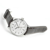  Shop Authentic Mido Multifort Automatic Silver Dial Black Leather Strap Watch For Men - M005.430.16.031.80 - Luxxuri