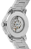  Shop Authentic Fossil Grant Skeleton Black Dial Silver Steel Strap Watch for Men - ME3055 - Luxxuri