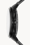  Shop Authentic Fossil Townsman Automatic Skeleton Black Dial Black Steel Strap Watch for Men - ME3197 - Luxxuri