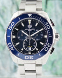  Shop Authentic Tag Heuer Aquaracer Blue Dial Watch for Men - CAY111B.BA0927 - Luxxuri