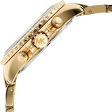  Shop Authentic Michael Kors Everest Chronograph White Dial Gold Steel Strap Watch For Women - MK7212 - Luxxuri