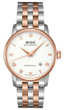  Shop Authentic Mido Baroncelli Automatic White Dial Two Tone Steel Strap Watch For Women - M8600.9.N6.1 - Luxxuri