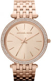  Shop Authentic Michael Kors Darci Rose Gold Dial with Diamonds Rose Gold Stainless Steel Strap Watch for Women - MK3192 - Luxxuri
