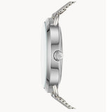 Shop Authentic Michael Kors Portia Silver Dial Silver Mesh Bracelet Watch for Women - MK3843 - Luxxuri