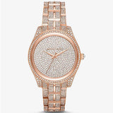  Shop Authentic Michael Kors Lauryn Crystals Rose Gold Dial Rose Gold Steel Strap Watch For Women - MK3931 - Luxxuri