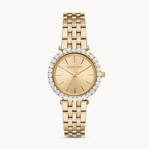  Shop Authentic Michael Kors Darci Analog Gold Dial Gold Steel Strap Watch For Women - MK4513 - Luxxuri