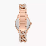  Shop Authentic Michael Kors Layton Multifunction Crystals Rose Gold Dial Rose Gold Steel Strap Watch for Women - MK4654 - Luxxuri