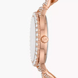  Shop Authentic Michael Kors Layton Multifunction Crystals Rose Gold Dial Rose Gold Steel Strap Watch for Women - MK4654 - Luxxuri