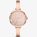  Shop Authentic Michael Kors Naia Quartz Rose Gold Dial Rose Gold Steel Strap Watch for Women - MK4679 - Luxxuri