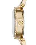  Shop Authentic Michael Kors Parker White Dial Gold Steel Strap Watch for Women - MK6056 - Luxxuri