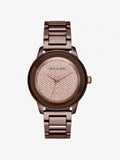  Shop Authentic Michael Kors Kinley Brown Dial Brown Steel Strap Watch for Women - MK6245 - Luxxuri