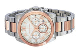  Shop Authentic Michael Kors Brecken Chronograph White Dial Two Tone Steel Strap Watch For Women - MK6368 - Luxxuri