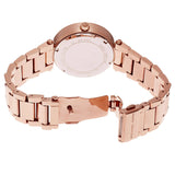  Shop Authentic Michael Kors Mini Parker Multi-Function Plum Mother of Pearl Dial Rose Gold Steel Strap Watch For Women - MK6403 - Luxxuri