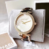  Shop Authentic Michael Kors Parker Mother Of Pearl White Dial Two Tone Steel Strap Watch For Women - MK6518 - Luxxuri