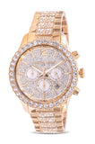  Shop Authentic Michael Kors Layton Chronograph Gold Dial Gold Steel Strap Watch For Women - MK6977 - Luxxuri