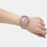 Shop Authentic Michael Kors Lexington Chronograph Rose Gold Dial Two Tone Steel Strap Watch For Women - MK7219 - Luxxuri