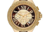  Shop Authentic Michael Kors Camille Chronograph Brown Dial Two Tone Steel Strap Watch For Women - MK7269 - Luxxuri
