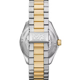  Shop Authentic Michael Kors Maritime Three Hand Black Dial Two Tone Steel Strap Watch for Men - MK9180 - Luxxuri