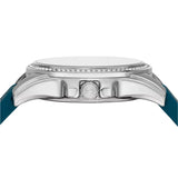  Shop Authentic Michael Kors Mini Pilot Pave Blue Dial Blue Silicone Strap Watch for Women - MKO1004 - Luxxuri