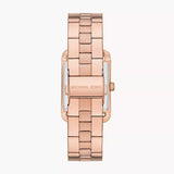  Shop Authentic Michael Kors Monroe Three Hand Rose Gold Dial Rose Gold Steel Strap Watch for Women - MKO1032 - Luxxuri