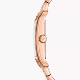  Shop Authentic Michael Kors Monroe Three Hand Rose Gold Dial Rose Gold Steel Strap Watch for Women - MKO1032 - Luxxuri