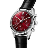  Shop Authentic Tag Heuer Carrera Automatic Chronograph Red Dial Black Leather Strap Watch for Men - CBK221G.FC6479 - Luxxuri