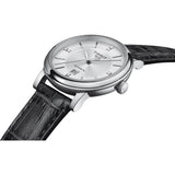  Shop Authentic Tissot Carson Premium Lady Born to Be Brace Special Edition Silver Dial Black Leather Strap Watch for Women - T122.207.16.036.00 - Luxxuri