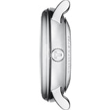  Shop Authentic Tissot Carson Premium Lady Born to Be Brace Special Edition Silver Dial Black Leather Strap Watch for Women - T122.207.16.036.00 - Luxxuri