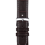  Shop Authentic Tissot PR 100 Chronograph Silver Dial Brown Leather Strap Watch for Men - T101.417.16.031.00 - Luxxuri
