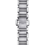  Shop Authentic Tissot T Wave Diamonds Mother of Pearl Dial Silver Steel Strap Watch for Women - T02.1.285.74 - Luxxuri