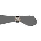  Shop Authentic Fossil Modern Machine Automatic Skeleton Dial Black Leather Strap Watch for Men - ME3082 - Luxxuri