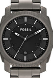  Shop Authentic Fossil Machine Chronograph Black Dial Grey Steel Strap Watch for Men - FS4774 - Luxxuri