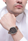  Shop Authentic Fossil Neutra Chronograph Black Dial Brown Leather Strap Watch for Men - FS5408 - Luxxuri