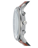  Shop Authentic Fossil Neutra Chronograph Grey Dial Brown Leather Strap Watch for Men - FS5512 - Luxxuri