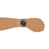  Shop Authentic Fossil Forrester Chronograph Black Dial Grey Steel Strap Watch for Men - FS5606 - Luxxuri