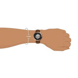  Shop Authentic Fossil Neutra Automatic Skeleton Black Dial Brown Leather Strap Watch for Men - ME3195 - Luxxuri