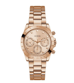  Shop Authentic Guess Eclipse Rose Gold Dial Rose Gold Steel Strap Watch for Women - GW0314L3 - Luxxuri
