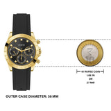  Shop Authentic Guess Eclipse Multi Function Black Dial Black Rubber Strap Watch for Women - GW0315L1 - Luxxuri