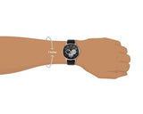  Shop Authentic Armani Exchange Cayde Chronograph Black Dial Black Leather Strap Watch for Men - AX2745 - Luxxuri