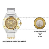  Shop Authentic Versace Icon Active Chronograph Gold Dial White Silicone Strap Watch for Men - VEZ700121 - Luxxuri