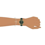  Shop Authentic Fossil Neutra Chronograph Green Dial Green Leather Strap Watch for Women - ES5239 - Luxxuri